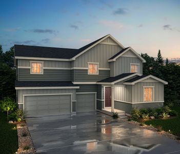 New construction Single-Family house 1826 Morgan Dr, Erie, CO 80516 Crestone- photo 0