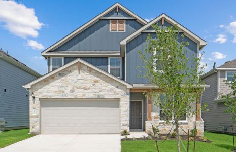 New construction Single-Family house 312 Daniels Dusty Trl, Georgetown, TX 78626 plan Sandalwood - image
