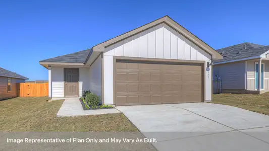 New construction Single-Family house 303 Windflower Cv, Luling, TX 78648 plan The Barton - image