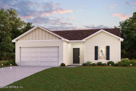 New construction Single-Family house 10406 Greystone Dr, Glen St. Mary, FL 32040 plan Abernathy - image