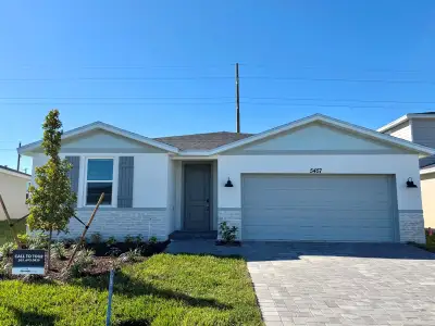 New construction Single-Family house 5457 Hampton Park Cir, Vero Beach, FL 32966 plan Foxglove - image