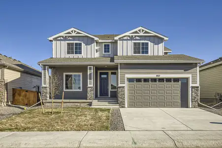 New construction Single-Family house 863 Forest Cyn, Severance, CO 80550 plan Marigold - image