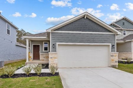 New construction Single-Family house 4350 Hobbiton Wy, New Braunfels, TX 78130 plan Easton - 1388 - image