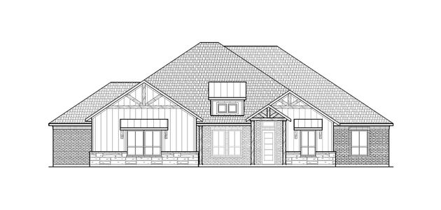 New construction Single-Family house 131 Spring Valley Rd, Paradise, TX 76073 plan The Hunter - image 6