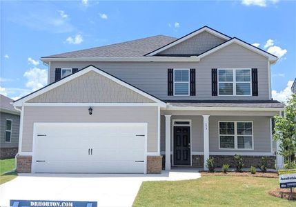 New construction Single-Family house 237 Great Salt Ln, Hoschton, GA 30548 ELLE- photo 0