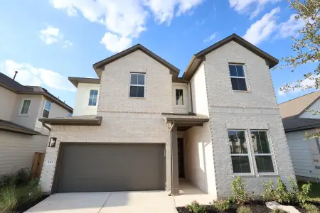 New construction Single-Family house 345 Marisol Bnd, Georgetown, TX 78626 plan Willow - image