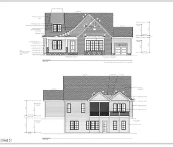New construction Single-Family house 154 Colonial Trail Ct, Pittsboro, NC 27312 - image