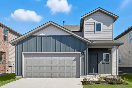 New construction Single-Family house 6009 Alfred Acres Dr, Del Valle, TX 78617 plan Hawk - image