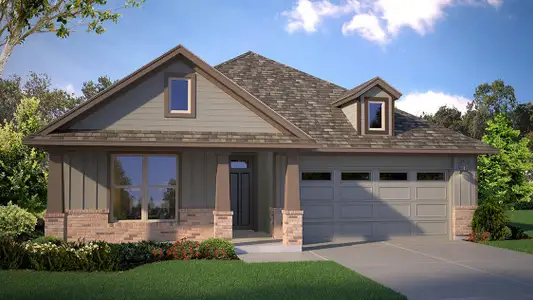 New construction Single-Family house 2513 Starling St, Denton, TX 76205 plan Blue Jay - image