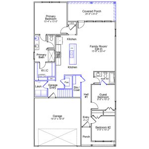 New construction Single-Family house 164 Candytuft Ct, Lexington, NC 27295 plan Ford - image