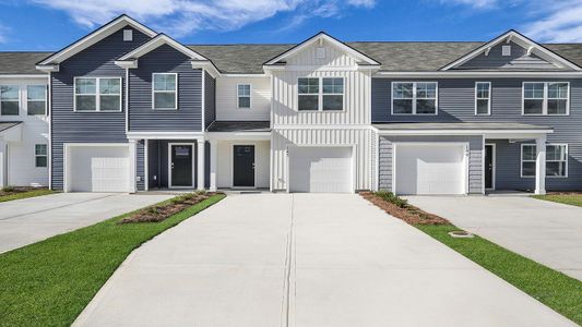 New construction Townhouse house 893 Long Bluff Rd, Summerville, SC 29486 plan Davis - image