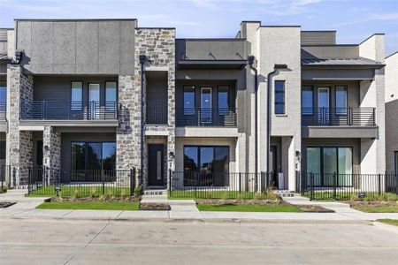 New construction Townhouse house 1252 Daybreak Drive, Allen, TX 75013 Johnson Homeplan- photo 0