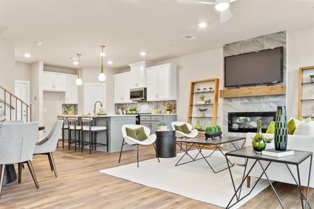 New construction Townhouse house 1432 Azalea, Melissa, TX 75454 null- photo 4 4