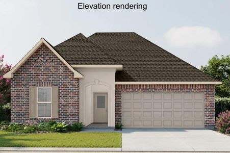 New construction Single-Family house 1325 Little Cypress Lp, Orange, TX 77632 plan Trillium IV A - image