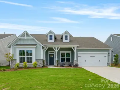 New construction Single-Family house 3423 Charolais Ln, Harrisburg, NC 28075 plan The Almaden - image