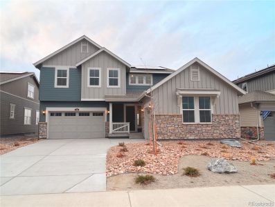 New construction Single-Family house 3763 Doubletrack Ln, Castle Rock, CO 80108 Aspen- photo 0 0