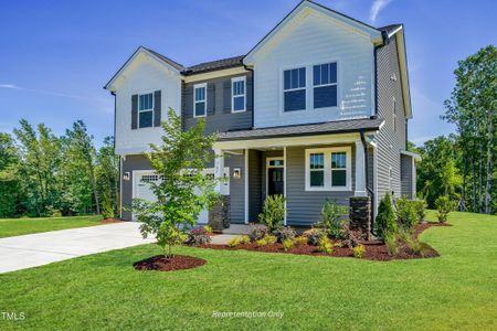 New construction Single-Family house 1803 Ballard Rd, Unit Holly Craftsman, Fuquay Varina, NC 27526 Holly- photo 4 4