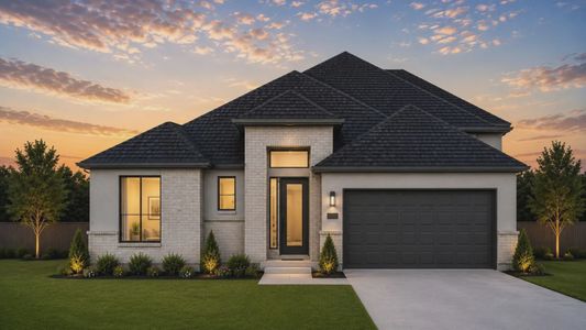 New construction Single-Family house 17713 Fox Manor Dr, Manor, TX 78653 plan Olivia - image
