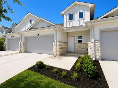 New construction Townhouse house 8518 Wellspring Lp, Round Rock, TX 78665 - image