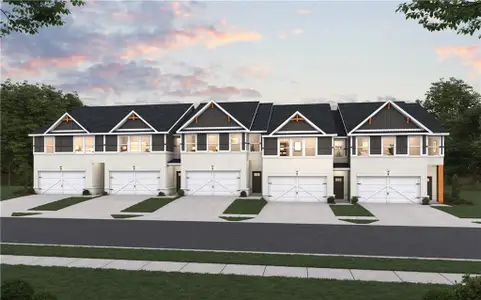 New construction Townhouse house 3220 3220 Winding Waters Wy, Unit 24, Powder Springs, GA 30127 - image