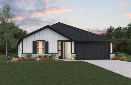 New construction Single-Family house 221 Magnolia Laurel Dr, Alvin, TX 77511 Allegheny- photo 0