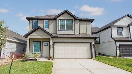 New construction Single-Family house 2110 Creole Creek Ln, Houston, TX 77090 plan The Auburn - image