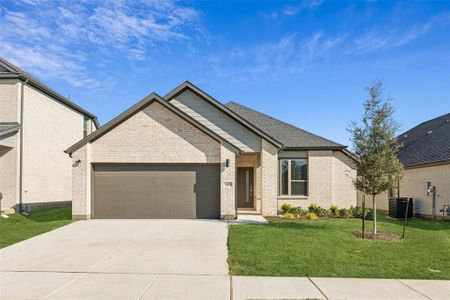 New construction Single-Family house 1460 Ranchero Rodeo Rd, Haslet, TX 76052 plan Emmy II - Trophy Series | 50' Lots - image