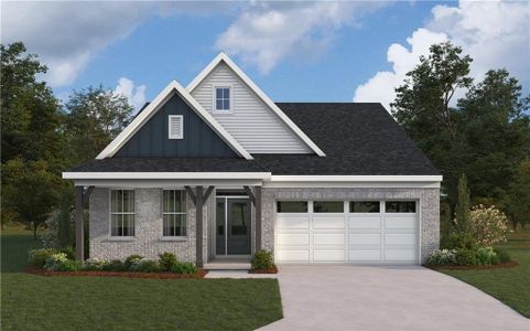 New construction Single-Family house 160 Laurel Farms Ln, Dallas, GA 30157 plan Camden - image
