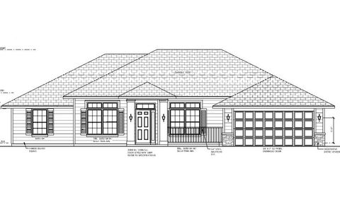 New construction Single-Family house 525 Sw Bellflower Dr, Lake City, FL 32024 plan 2240 - image