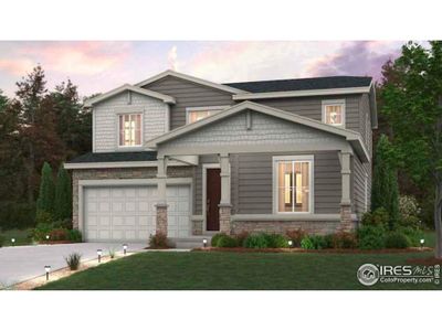 New construction Single-Family house 4383 Trader St, Timnath, CO 80547 Marion- photo 0