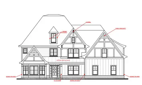 New construction Townhouse house Fayetteville, GA 30215 plan Jackson F - image