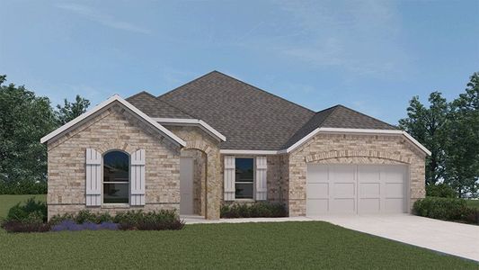 New construction Single-Family house 15522 Riverside Dr, Mont Belvieu, TX 77523 plan Luna - image