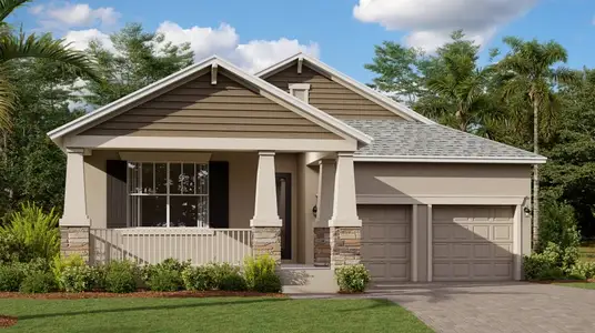 New construction Single-Family house 11843 Language Way, Orlando, FL 32832 plan Eastham II - image