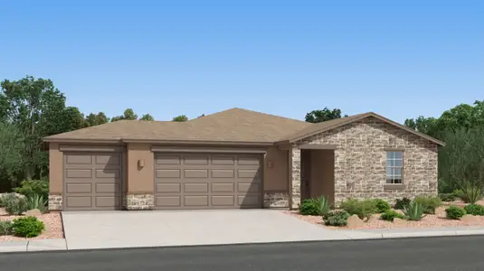 New construction Single-Family house 8928 E Moontear Wy, Vail, AZ 85641 plan Traverse - image