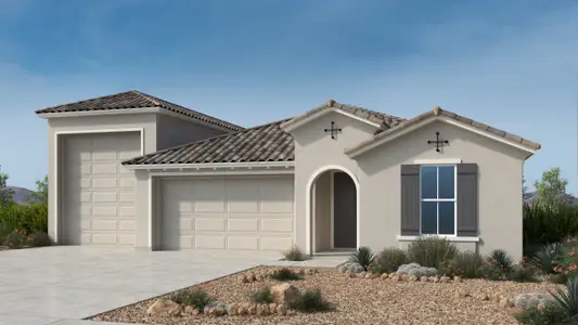 New construction Single-Family house 4849 E Serviceberry Ln, San Tan Valley, AZ 85140 plan Embark - image