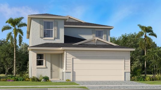New construction Single-Family house 2638 Croft Inlet Dr Nw, Palm Bay, FL 32907 plan Columbia - image