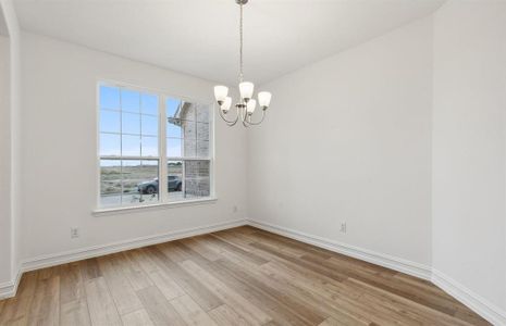 Elegant dining room*real home pictured