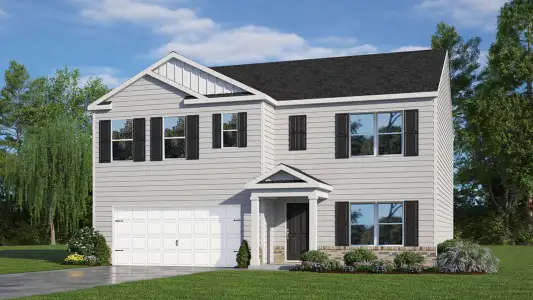 New construction Single-Family house 147 Neal Pl, Stokesdale, NC 27537 plan Hayden - image