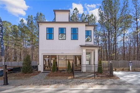 New construction Single-Family house 798 Stickley Oak Way, Woodstock, GA 30189 The Charlotte F- photo 0