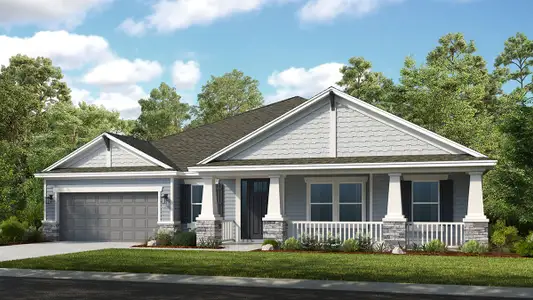New construction Single-Family house 86512 Oar Row S, Yulee, FL 32097 plan Armona - image