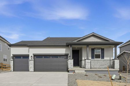 New construction Single-Family house 697 Bradley Cir, Elizabeth, CO 80107 plan Boulder - image