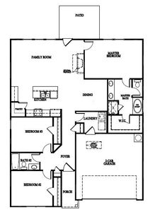New construction Single-Family house 337 Buckhead Lp Se-, Unit 49, Allenhurst, GA 31301 plan The Powell - image