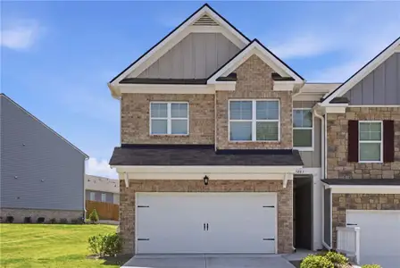 New construction Townhouse house 2303 Blue Monarch Dr, Buford, GA 30519 - image