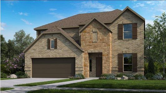 New construction Single-Family house 6808 Quiet Stream Way, Buda, TX 78610 Terracotta- photo 0