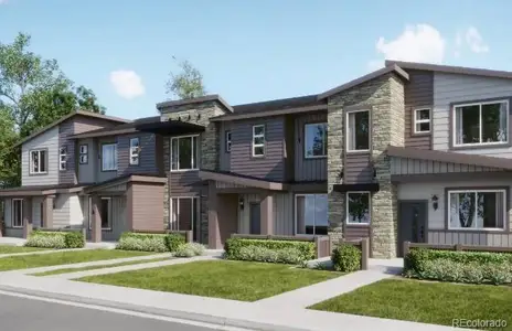 New construction Townhouse house 6839 Parterre Pkwy N, Unit 1, Thornton, CO 80602 plan 305 - image