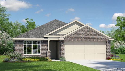 New construction Single-Family house 12070 Golden Quartz, San Antonio, TX 78245  The Torre- photo 0