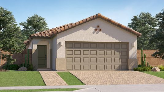 New construction Single-Family house 17589 N Del Mar Ave, Maricopa, AZ 85138 plan Lily Plan 2566 - image
