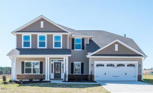 New construction Single-Family house 19 Streamline Court, Lillington, NC 27546 - photo 0