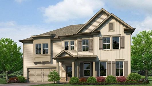 New construction Single-Family house 3097 Hallsley Dr, South Fulton, GA 30349 - image
