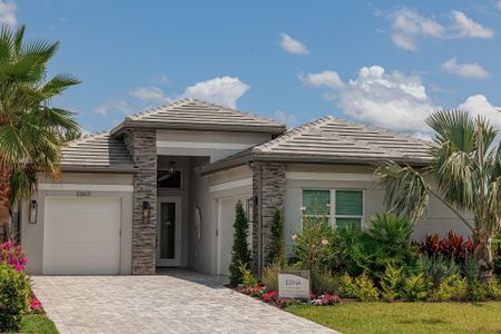 New construction Single-Family house 32555 Murano Ct, Wesley Chapel, FL 33543 plan Elena - image